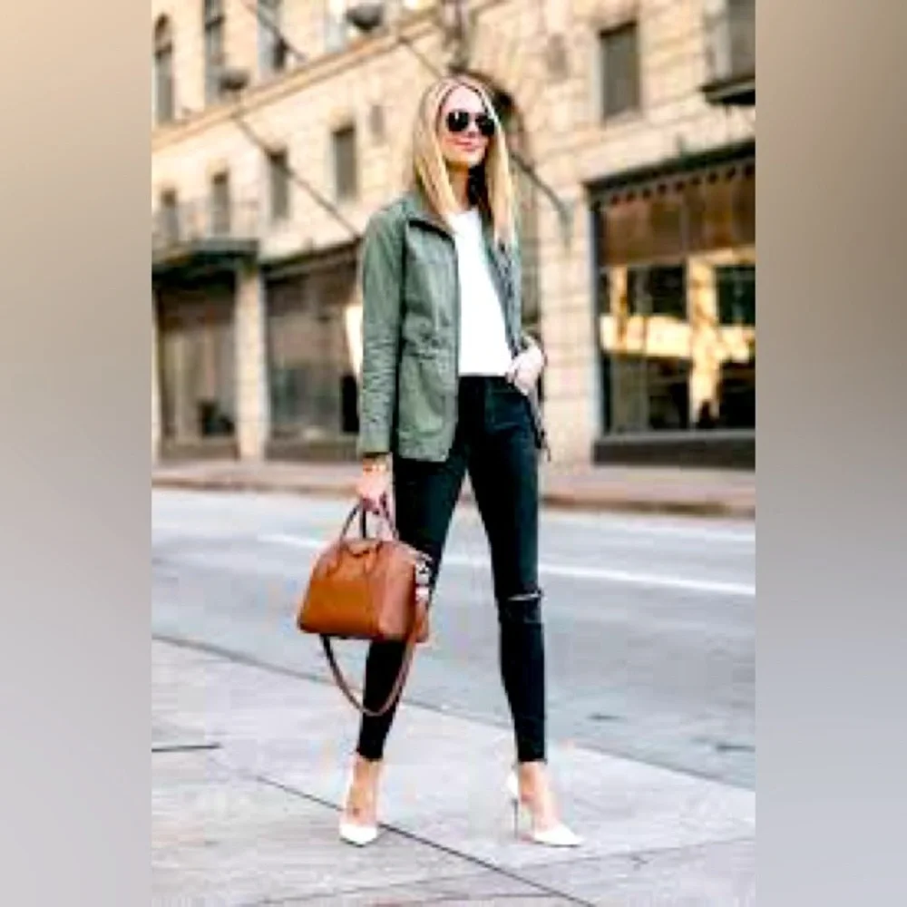 Gorgeous Madewell Fleet Olive Green Jacket - XS - Picture 4 of 13
